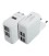 Universal 2.1A/1A 4-Port USB AC Power Adapter Wall Charger