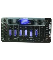 19\\" Rank mounted mixer 6-Channel - 12 inputs