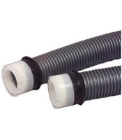 ELFLEX 32mm silver light duty vacuum hose 1.8m + 2 click sets