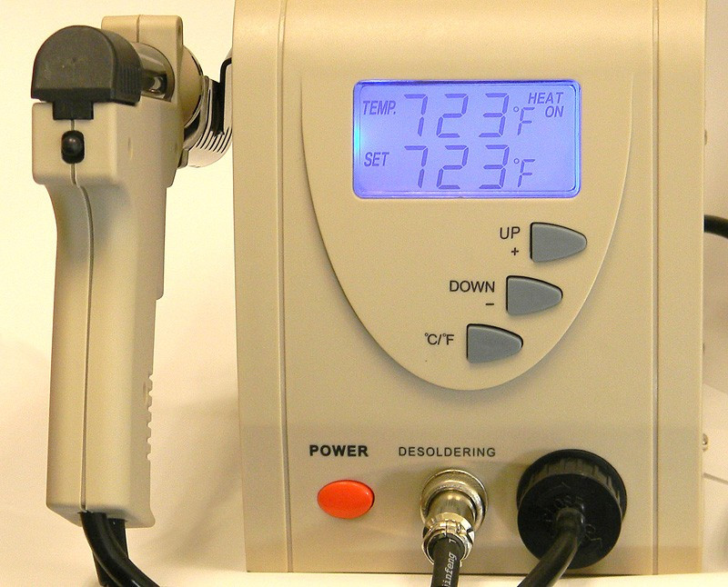 Digital Desoldering Station ZD915 Iron Gun