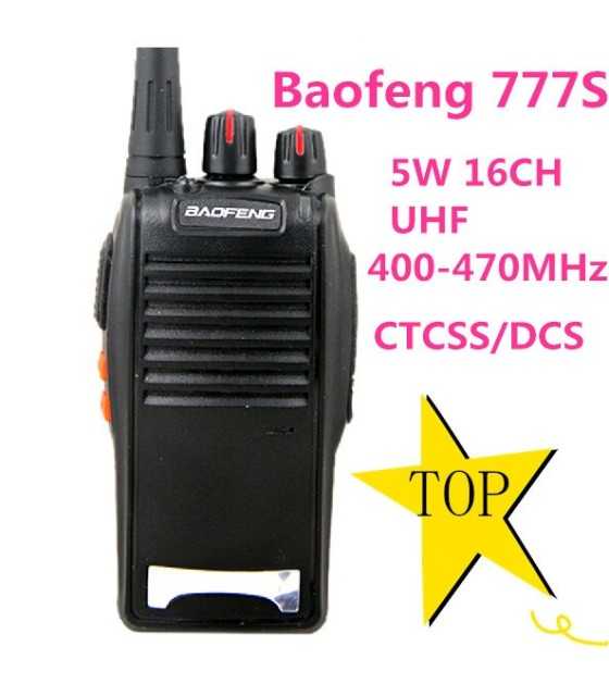 BAOFENG BF777S UHF 400-470Mhz Radio