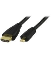 Micro HDMI to HDMI Cable, Supports Ethernet, 3D, 4K