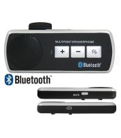 Car BT Multipoint Speaker Phone Hands Free with Sun Visor Clip