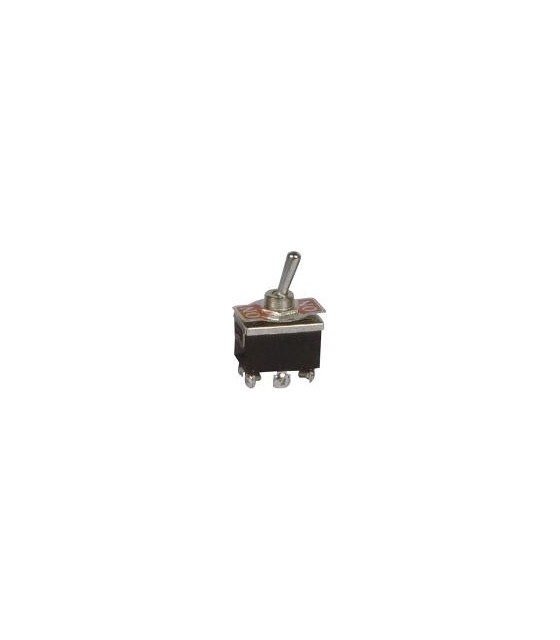 BIPOLAR TOGGLE SWITCH ON-ON 10A/250V 6P ST-1561 (T-1329)
