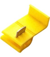 Кабелна връзка жълта 4mm