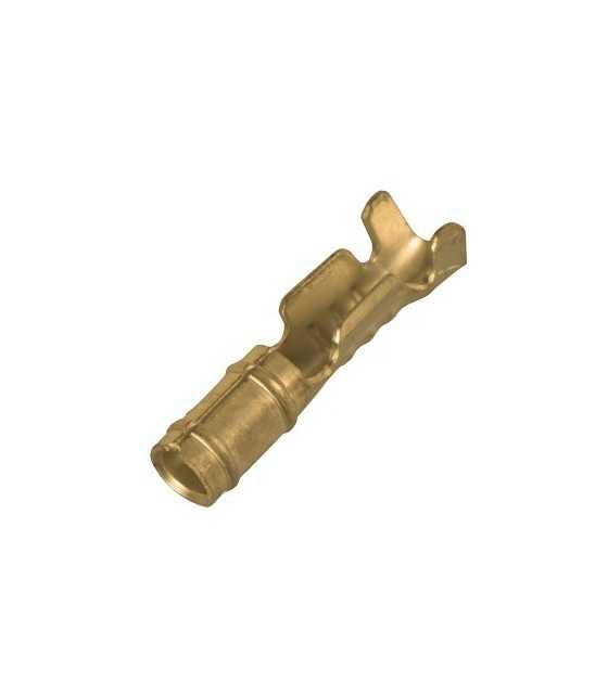 NAKED SNAP-ON FEMALE CABLE LUG 3.96-2.5 BRASS 806202-51