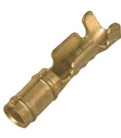 NAKED SNAP-ON FEMALE CABLE LUG 3.96-2.5 BRASS