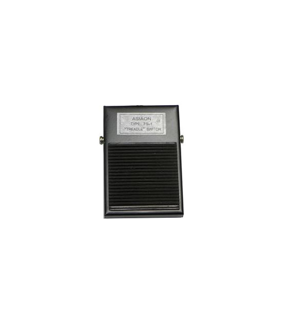 FS-1 ΠΟΔΟΔΙΑΚΟΠΤΗΣ ΜΕΤΑΛΛΙΚΟΣ 250V 10A ΜΑΥΡΟΣ 68*103mmΔΙΑΚΟΠΤΕΣ