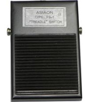 FS-1 ΠΟΔΟΔΙΑΚΟΠΤΗΣ ΜΕΤΑΛΛΙΚΟΣ 250V 10A ΜΑΥΡΟΣ 68*103mmΔΙΑΚΟΠΤΕΣ