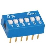 EDG-6 DIP SWITCHES 6 POSITION EDG SERIESΔΙΑΚΟΠΤΕΣ
