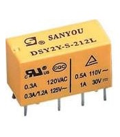 SUBMINIATURE RELAY 2P 5V DC 1A DSY2Y
