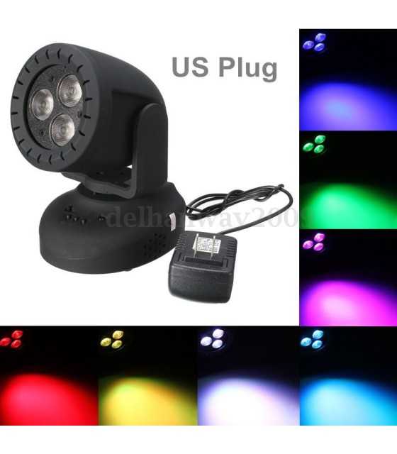 LED MOVING HEAD LEAD RGB 3x4W Multicolor