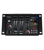 7-Input  4-Channel mixer with digital display.