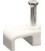 FLAT CABLE CLIP 5/15 WHITE CHF-5MM