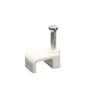 FLAT CABLE CLIP 5/15 WHITE CHF-5MM