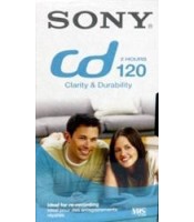 ΒΙΝΤΕΟΚΑΣΕΤΑ SONY CD 120 VHS 2 ΩΡΩΝ ΓΙΑ ΒΙΝΤΕΟ