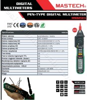 MASTECH MS8212 A Pen Type Digital Multimeter