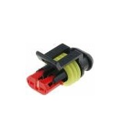 sets 2 Pin Waterproof Electrical Wire Connector Plug auto connectors