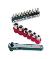 Proskit 1PK-202A Offset Ratchet and Socket Driver Set