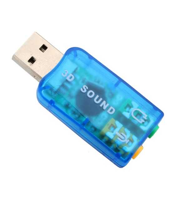 CMP-SOUND USB 12 USB ΕΞΩΤΕΡΙΚΗ ΚΑΡΤΑ ΗΧΟΥ 5.1 3D