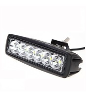 18W LED Daytime Running Spot Light Work Light Fog Off-Road SUV 4WD Car Truck