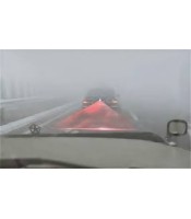 Лазерна лампа за мъгла за кола универсална 12-24V против мъгла