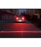 Car Anti-collision Laser Fog Light Auto Anti-fog Parking Stop Braking Signal Indicators Motorcycle LED Warning Light Car-Styling