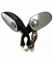 Motorcycle MP3 Player Rearview Mirror
