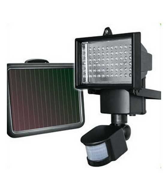 LED Super Bright Solar Security Light Floodlight With PIR Motion Sensor
