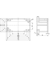 METAL POTTING BOX 115X65X55, G111, gainta