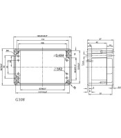 METAL POTTING BOX 125X80X57 G108