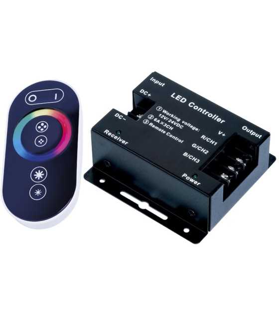 RGB LED Controller - Wireless RF Touch Color Remote