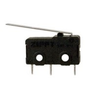 Микропревключвател с лост, SPST-NC, 250VAC/5A, 19.8x10.2x6.4mm, ON-(OFF)