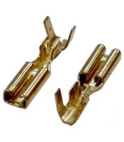 NAKED FEMALE SLIDE CABLE LUG 2.8-1.5 BRASS WITH LOCK (804101) HAN