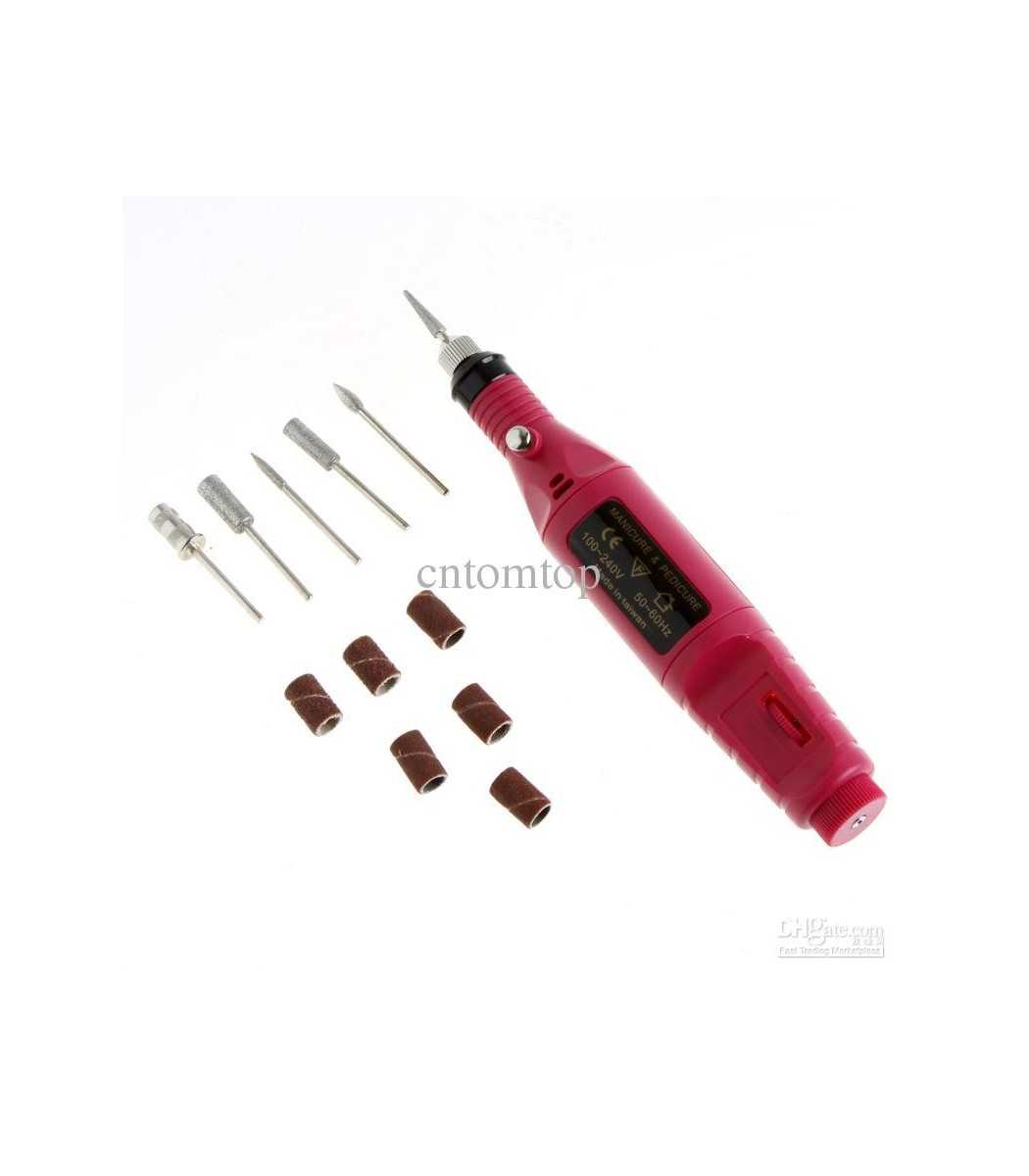 Speed Rotary Carver Nail Acrylic Polish Manicures & Pedicures Machine