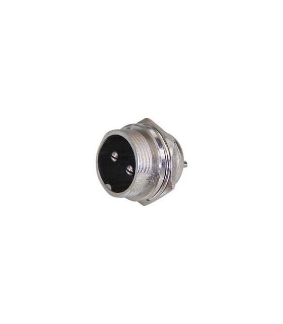 MICROPHONE CONNECTOR MALE 2P LZ302