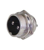 MICROPHONE CONNECTOR MALE 2P LZ302