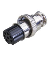 MICROPHONE CONNECTOR FEMALE 7P, LZ311, (CN033)
