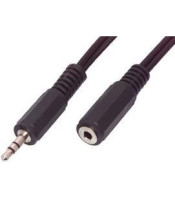 SOUND CABLE 3.5mm STEREO MALE TO FEMALE 1.5m