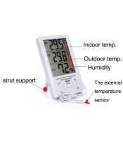 Термометър, Хидрометър и часовник 3 в 1 – модел AT TA298