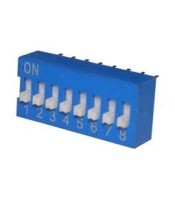 DIP SWITCHES 8 POSITION EDG SERIES
