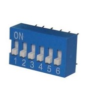 DIP SWITCHES 6 POSITION EDG SERIES