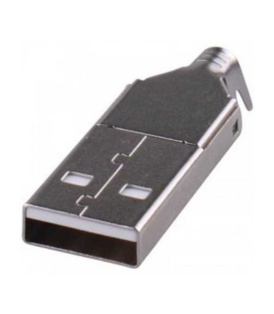 USB CONN-2 USB A CONNECTOR ΑΡΣΕΝΙΚΟ ΚΑΛΩΔΙΟΥ 4 PINCONNECTORS