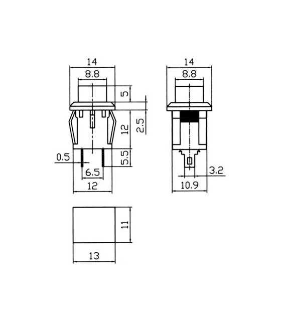Elevator Push Button Switch High Quality Switch