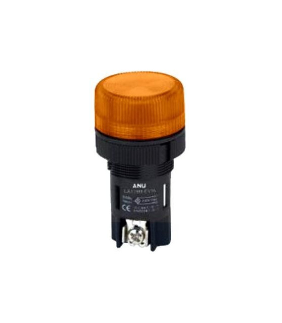 XH-003 ORANGE ΕΝΔΕΙΚΤΙΚΗ ΛΥΧΝΙΑ ΠΛΑΣΤΙΚΗ ΒΙΔΩΤΗ Ø22mm ΠΟΡΤΟΚΑΛΙΛΑΜΠΑΚΙΑ ΕΝΔΕΙΚΤΙΚΑ