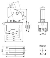 Α423/N0 ΔΙΑΚΟΠΤΗΣ ΕΡΓΑΛΕΙΩΝ ΑΠΛΟΣ 250V 2P 10ΑΔΙΑΚΟΠΤΕΣ