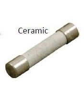 CERAMIC FUSE 6,3*32 mm 250V