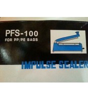 PFS-100 Plastic Bag PVC PE PP Film Sealing Machine