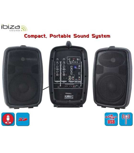 COMBO208-VHF Compact, Portable Sound System 8\\&quot;/20cm - 150W
