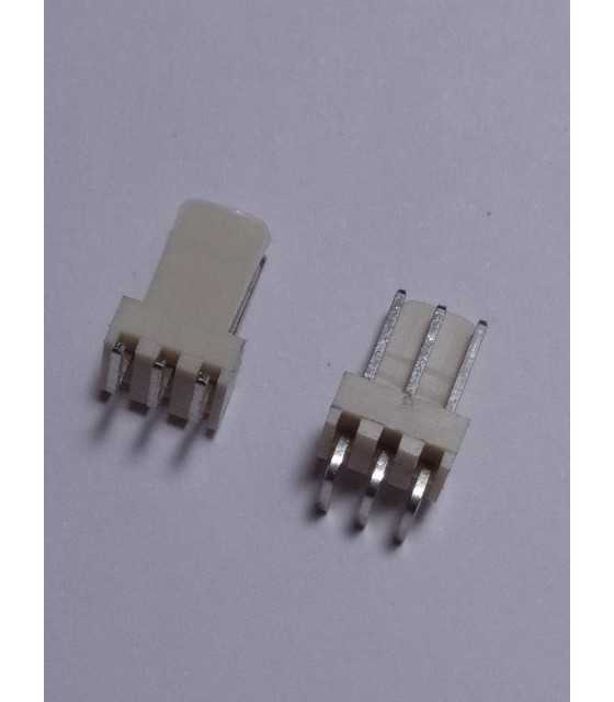 Molex 2.54 ANGLE 3P PCB CONNECTOR 2.54mm ΑΡΣΕΝΙΚΟ 3P (528) ΓΩΝΙΑCONNECTORS
